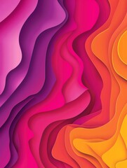 Aufkleber - Celebration of International Design Day: Vibrant, Melting Patterns Symbolizing Creativity and Innovation in Illustration