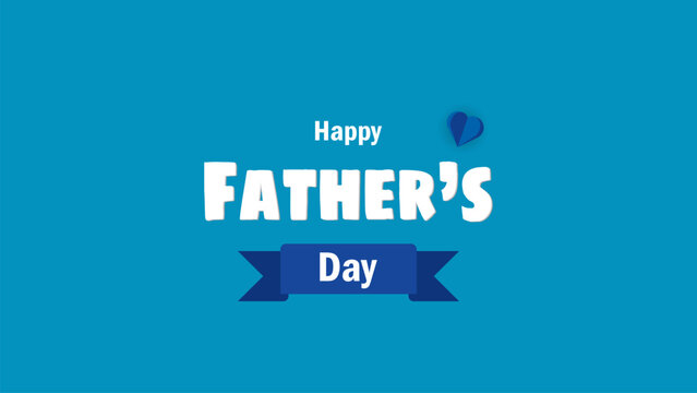 Happy Father's Day background design,Happy Father’s Day Calligraphy greeting card,poster ,banner template.