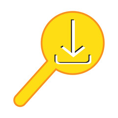 Poster - Download button icon collection. Vector illustration