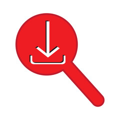 Poster - Download button icon collection. Vector illustration