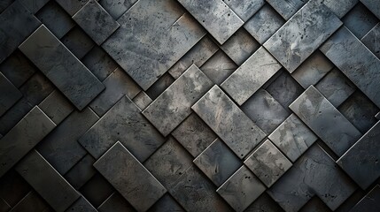 Wall Mural - Gray pattern wallpaper