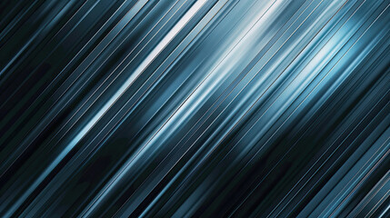 Wall Mural - Abstract dark metal shiny striped background