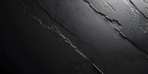 Poster - Sleek and Sophisticated Matte Black Backdrop for High End Product Presentation