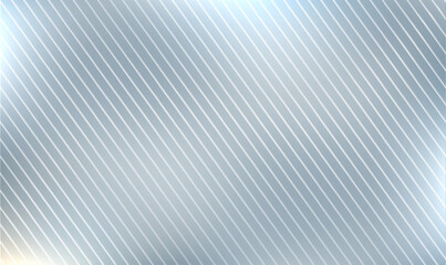 Poster - White striped glass on the translucent background. Modern shiny blue lines pattern. Elegance, Premium, Luxury, Templates, Mirror, Backdrop, Retro, Glamour, Fluted, Reeded, Transparent. Vector EPS10.