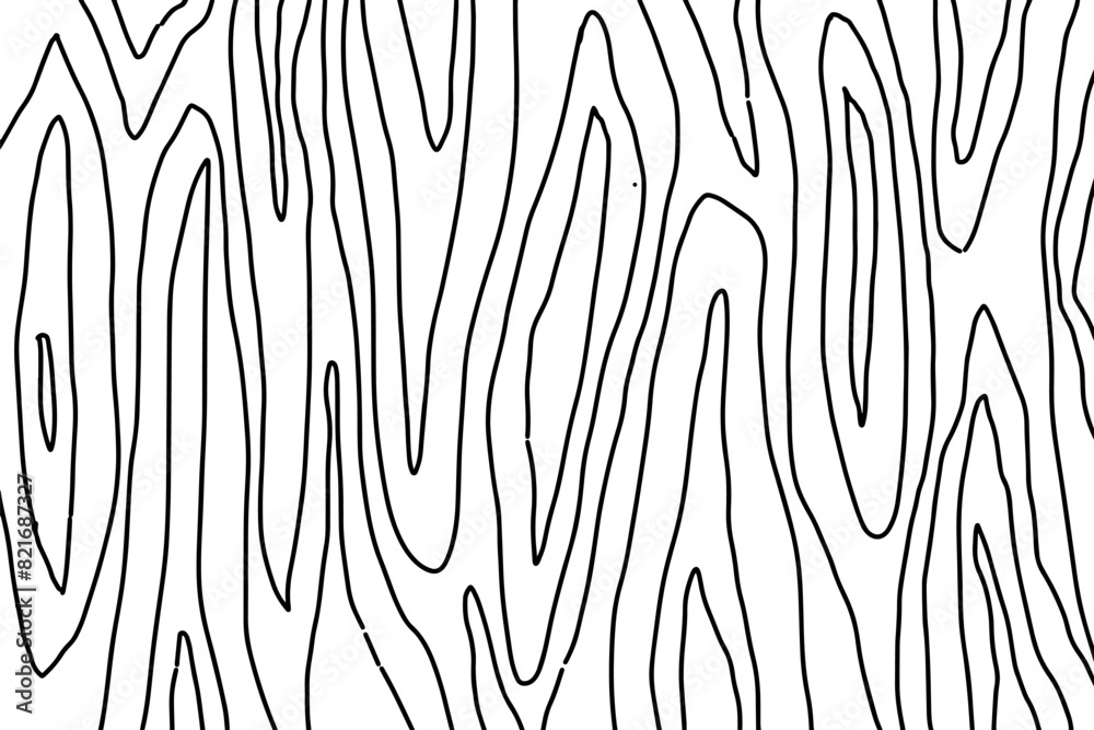 Hand-drawn line wooden textures. Vector scribbles, horizontal and wavy ...