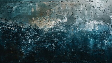 Retro distressed backdrop with hand-painted abstract texture and rough finish.