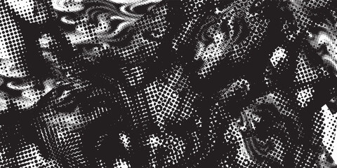 abstract retro grunge seamless pattern. urban art texture with paint splashes, chaotic shapes, lines