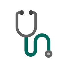 Wall Mural - Stethoscope  Flat icon