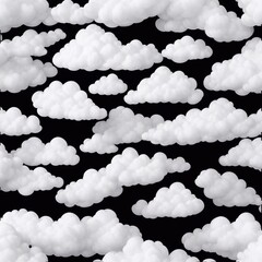 Clouds, white clouds, clear JPEC ,transparent background