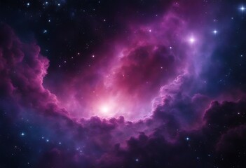 Wall Mural - Colorful space Spiral galaxy cloud nebula. Stary night cosmos. Universe science astronomy. Generative AI