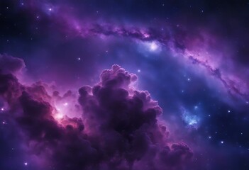 Wall Mural - Colorful space Spiral galaxy cloud nebula. Stary night cosmos. Universe science astronomy. Generative AI