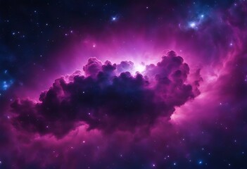 Wall Mural - Colorful space Spiral galaxy cloud nebula. Stary night cosmos. Universe science astronomy. Generative AI