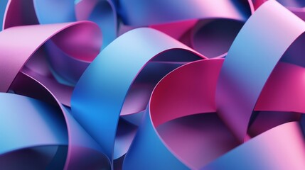 Poster - The design for the poster, cover, branding, banner, placard, or any other type of advertisement is abstract 3D rendering of a modern geometric background.