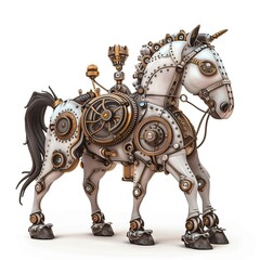 Wall Mural - Horses Mechanical