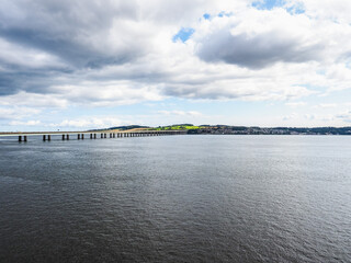 Canvas Print - City of Newport on Tay skyline