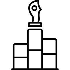 Sticker - Podium Icon