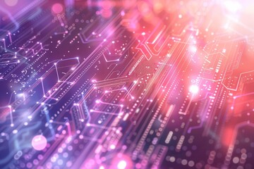 Digital background ideal for technology, neural networks, AI, data transmission, encryption, digital art, visual representations, scientific research.
