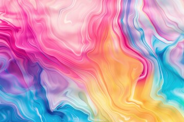 Poster - A vibrant multicolored background perfect for various design projects