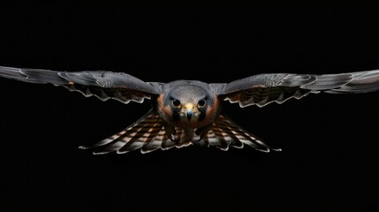 Poster - A bird flying through the air, suitable for various designs