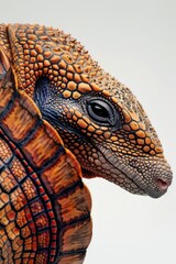 Poster - Detailed shot of a lizard statue, ideal for reptile enthusiasts or travel blogs