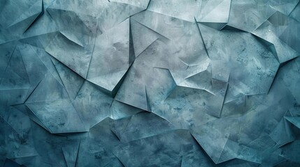 Poster - An abstract geometric background with modern design. A minimalist texture with polygonal patterns.