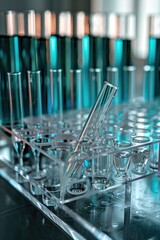 Aufkleber - A bunch of glasses on a table. Ideal for restaurant or event concepts