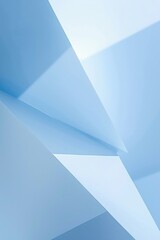 Poster - Close-up of a blue wall with a sky background. Ideal for architectural or interior design projects