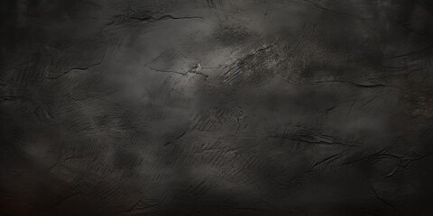 Wall Mural - Dark Black grunge background texture, black grungy background, dark grey wall background, black grained texture,banner