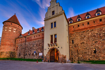 Wall Mural - Teutonic Castle in Bytow, a former stronghold for Pomeranian dukes. Poland