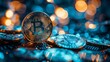 © Justlight - The citys economy is solely driven by cryptocurrency with businesses accepting various forms of digital currency in exchange for goods and services.