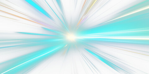 Wall Mural - Blazing speed rush. Warp energy. Futuristic tech. Sci-fi. Speed beams. Motion blur. Zoom effect. Light shine. Isolated transparent PNG background. Technology and progress. Speed trails.