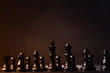 © winexa - Chessboard as a metaphor for corporate strategy and personnel roles, illustrating strategic planning and job descriptions within an organization. Ideal for business and management themes