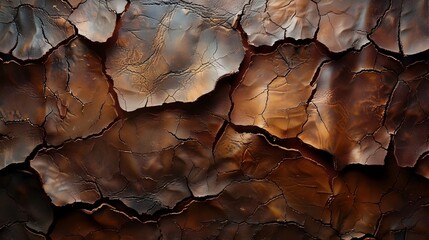 Fototapete - captivating aged cracked earthen textured backdrop for creative design