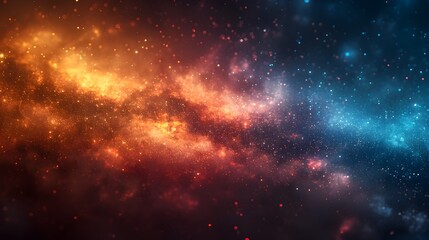 Aufkleber - Captivating Cosmic A Breathtaking Panorama of the Universe s Primal Energies Unleashed