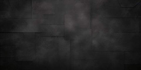 Wall Mural - Dark grey blackboard background, dark grey texture, empty wall, dark grey concrete textured grunge abstract background , banner
