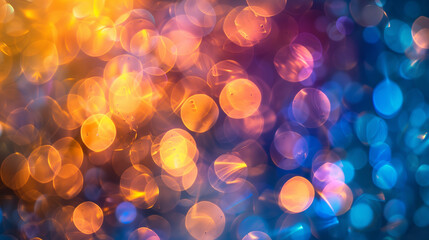 abstract background with bokeh