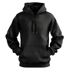  High-quality hoodie t-shirt on a transparent background