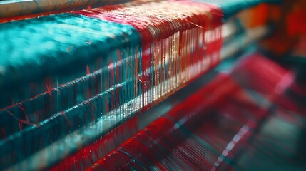 Poster - vibrant intersections of digital geometry and rhythmic patterns