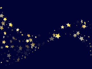Wall Mural - gold gradient star dust sparkle vector background.