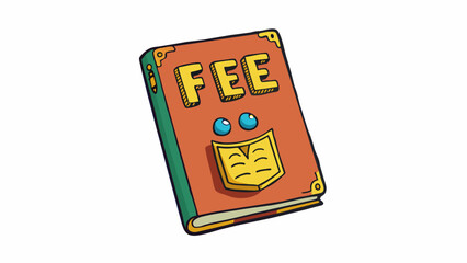 Aufkleber - A fee is a mandatory charge that must be paid when applying for a passport. This fee covers the cost of processing and issuing the passport as well as. Cartoon Vector