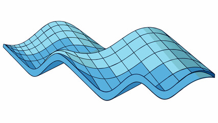 Poster - Light Waves Light waves are responsible for our vision and the colors we see. These electromagnetic waves have a much smaller wavelength than other. Cartoon Vector