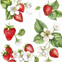 Sticker - strawberry