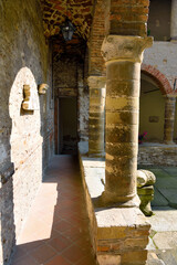 Wall Mural - The fifteenth-century cloister of the Santa Maria Assunta Cathedral Acqui Terme Italy