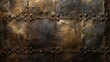 © Business Pics - Metallic medieval texture background - Medieval background textures - Metal medieval background wallpaper created with Generative AI technology