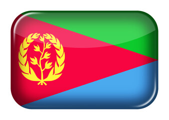 Fototapete - Eritrea web icon button with clipping path