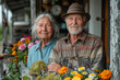 © Bojan - Together Forever, Senior Couple on Porch