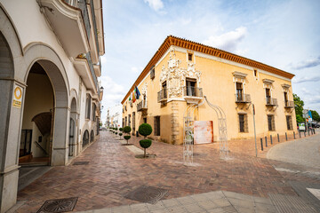 Wall Mural - the city hall of Almendralejo, province of Badajoz, Extremadura, Spain