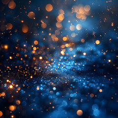 Canvas Print - Cosmic Glitter: A Mesmerizing Constellation of Sparkling Lights