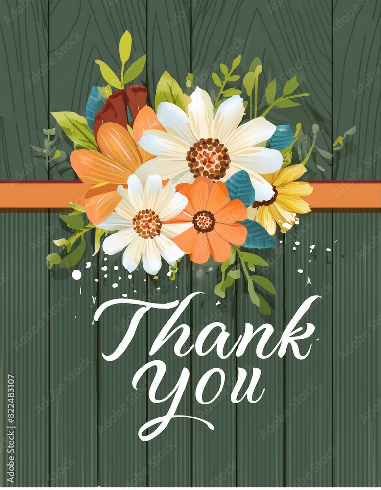 Thank You Message - Hand Lettering of Thankful Card or Gift Card for ...