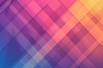 Wall Mural - A colorful background with a pattern of squares and triangles